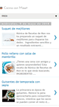 Mobile Screenshot of cocinaconmaset.com